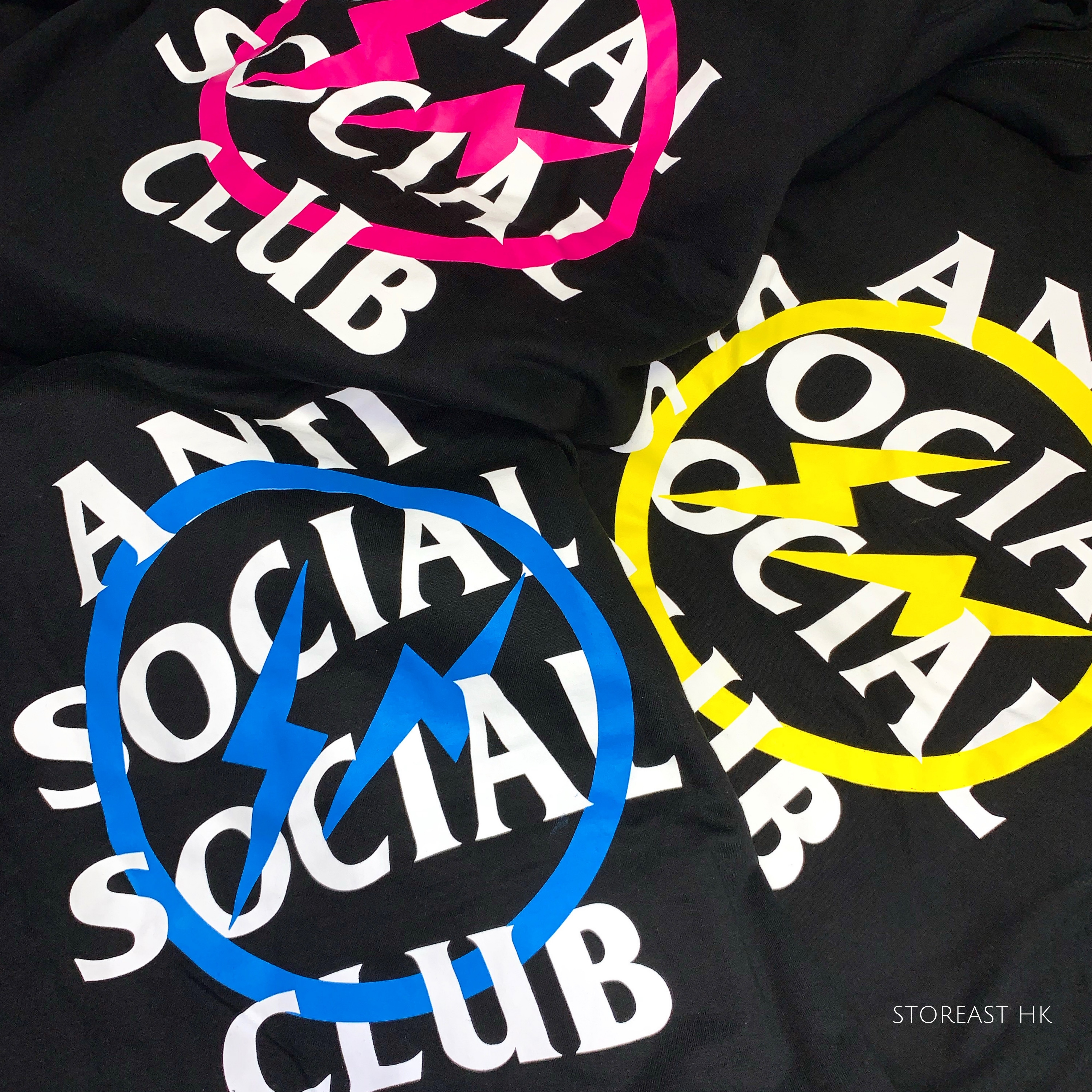 Anti Social Social Club x Fragment Design Hoodie (3Colors)