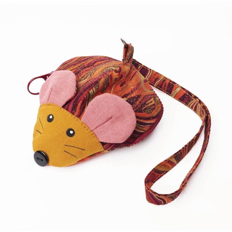 販售原尺寸【紙型】(老鼠零錢包)