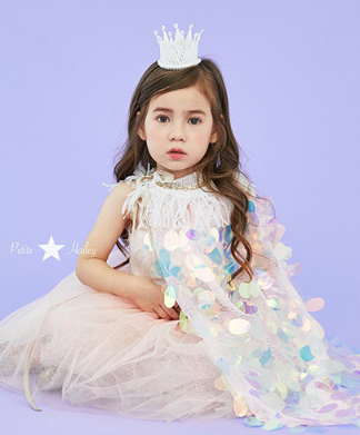 Mermaid美人魚珠光片斗篷