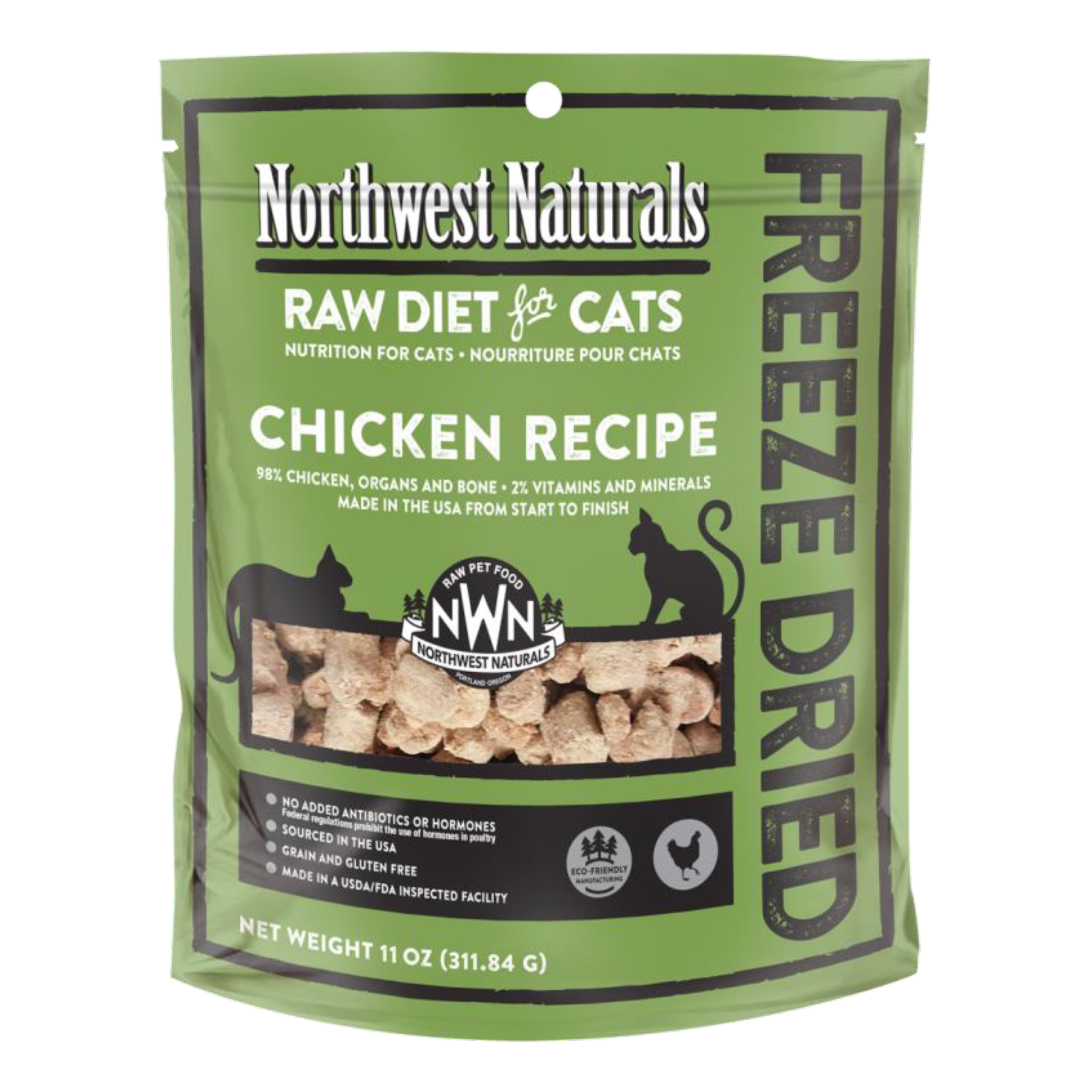 Northwest Naturals Freeze Dried 凍乾貓糧 雞