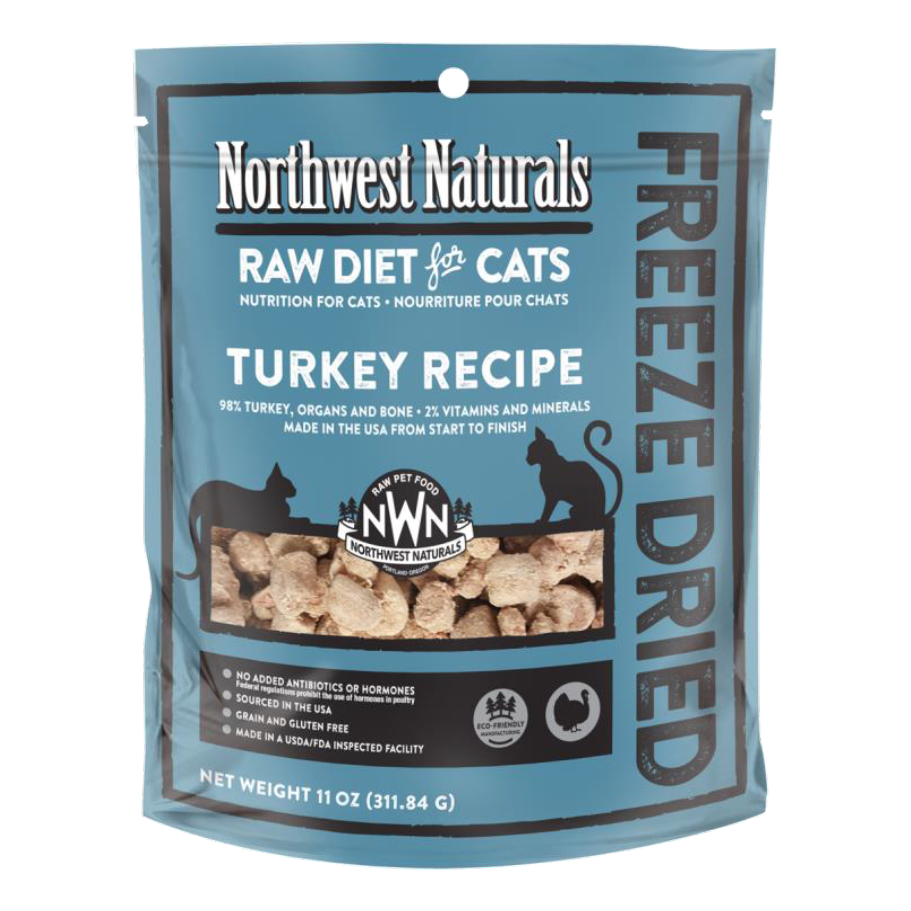 Northwest Naturals Freeze Dried 凍乾貓糧 火雞