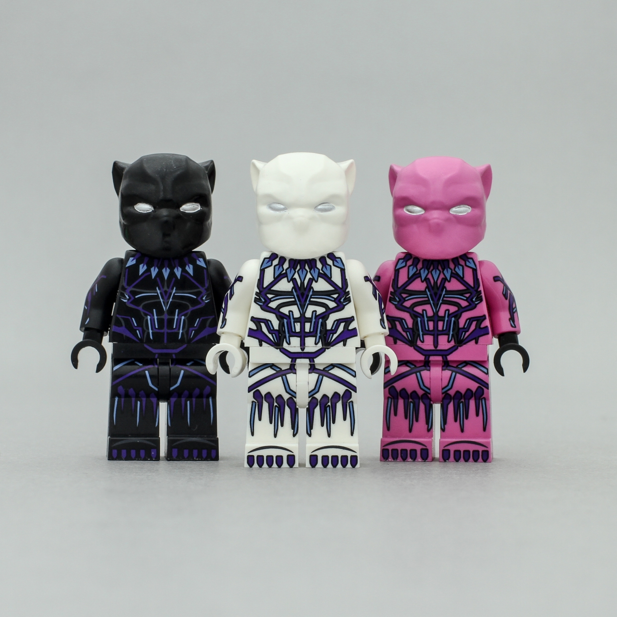 [crystal] 黑豹 (粉紅&白&黑)