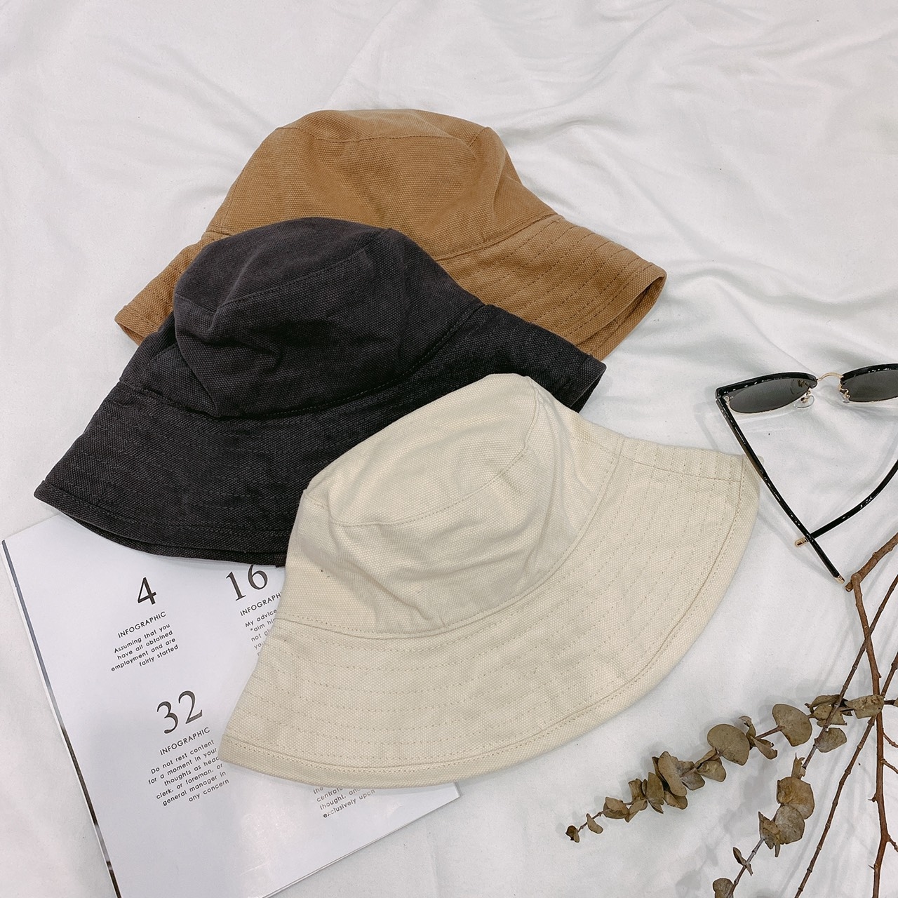 韓妞必備漁夫帽/三色