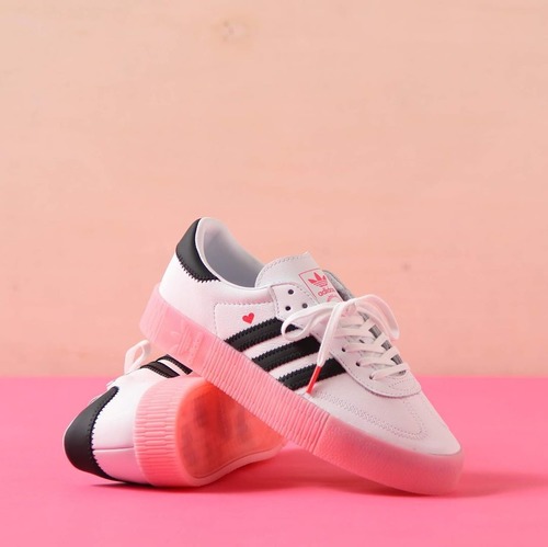 adidas sambarose valentines