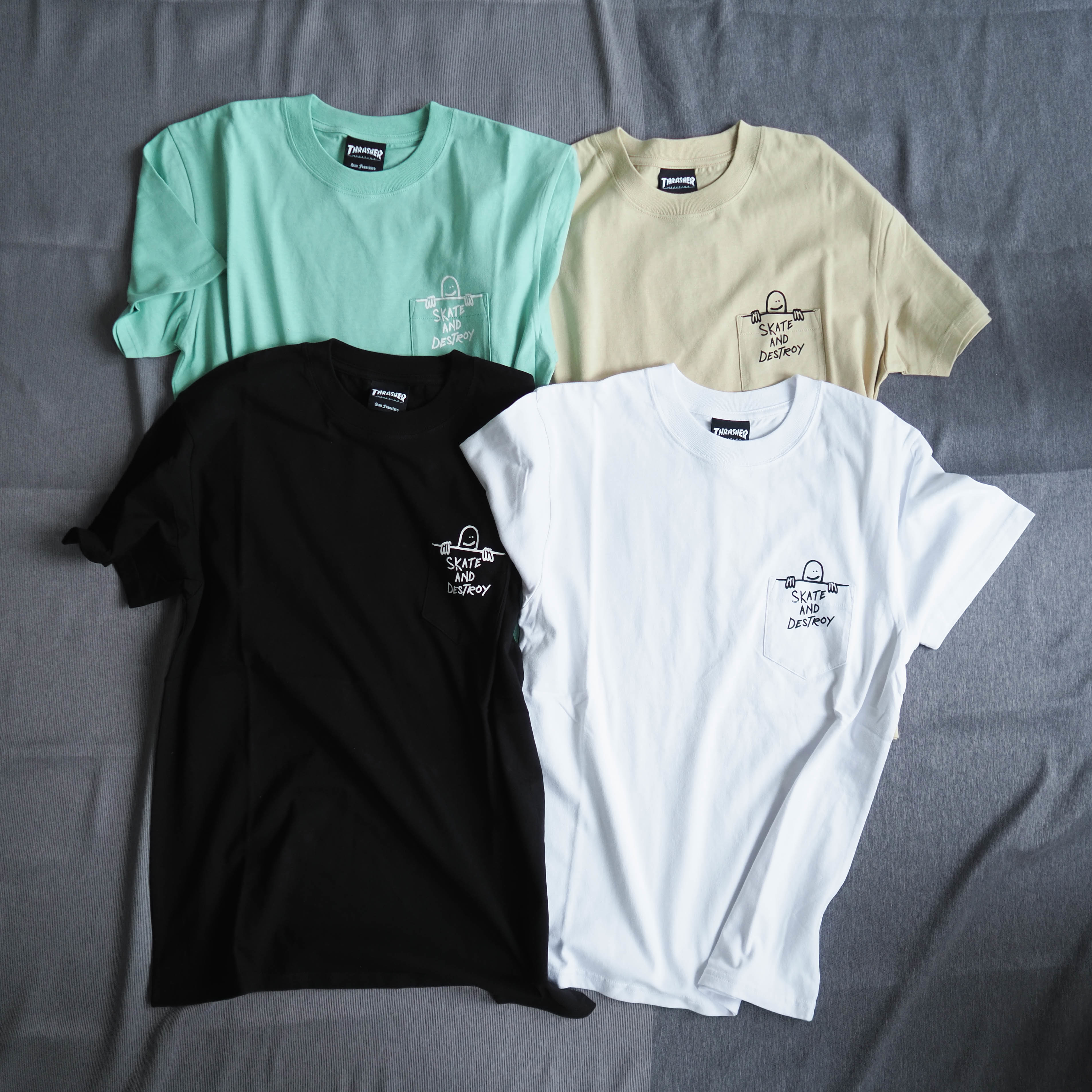 thrasher pocket tee