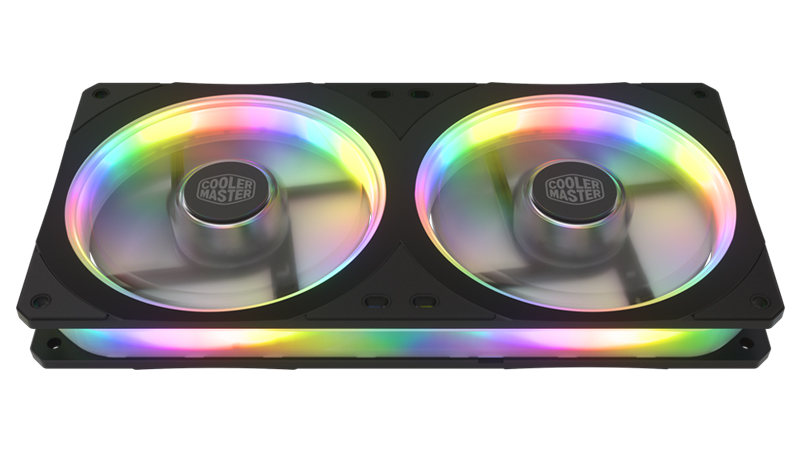 米特3C數位–CoolerMaster 酷碼 MasterFan SF240P A.RGB 風扇/ MFY-P2D2-24NPA-R1