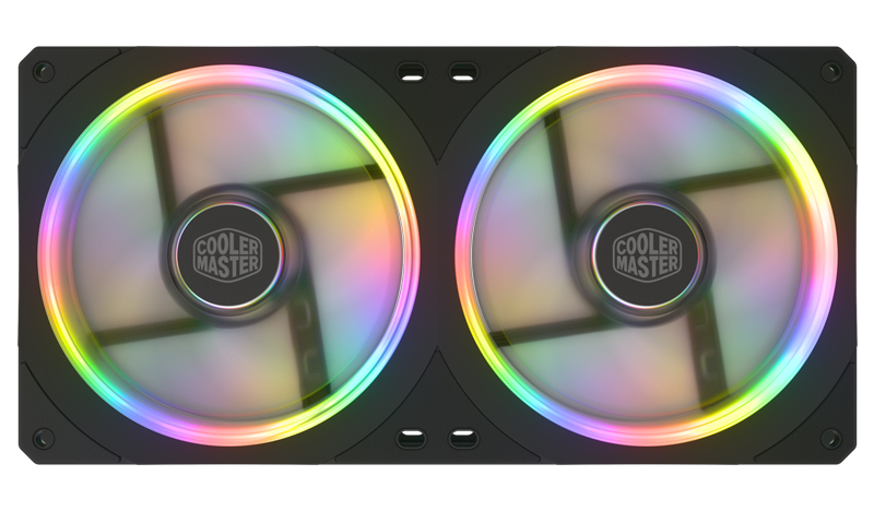 米特3C數位–CoolerMaster 酷碼 MasterFan SF240P A.RGB 風扇/ MFY-P2D2-24NPA-R1