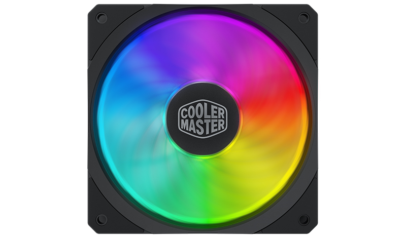 米特3C數位–CoolerMaster 酷碼 MasterFan SF120R ARGB 風扇/ MFX-B2DN-20NPA-R1