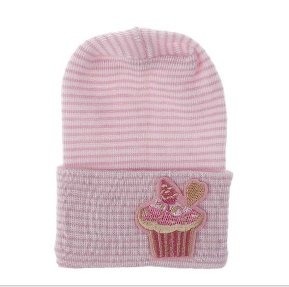 新生兒杯子蛋糕帽