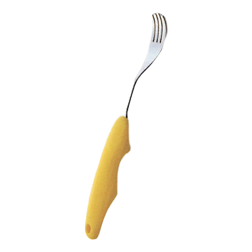 日本製【青芳】彎曲變形叉子 (中風適用)