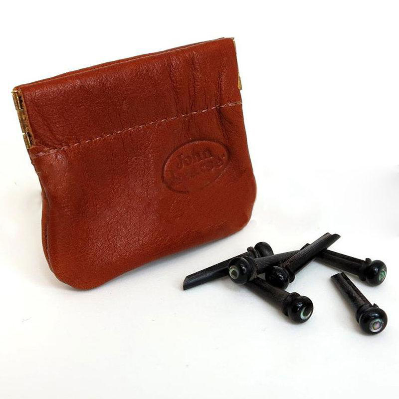 John Pearse JPOP-PIN-HA 水牛角 弦釘 (附皮質收藏袋)