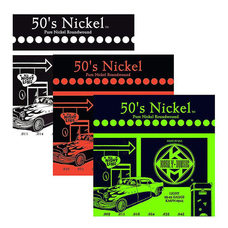 Kerly Music 美製 電吉他弦 50''s Nickel 系列 PN0942~PN1150