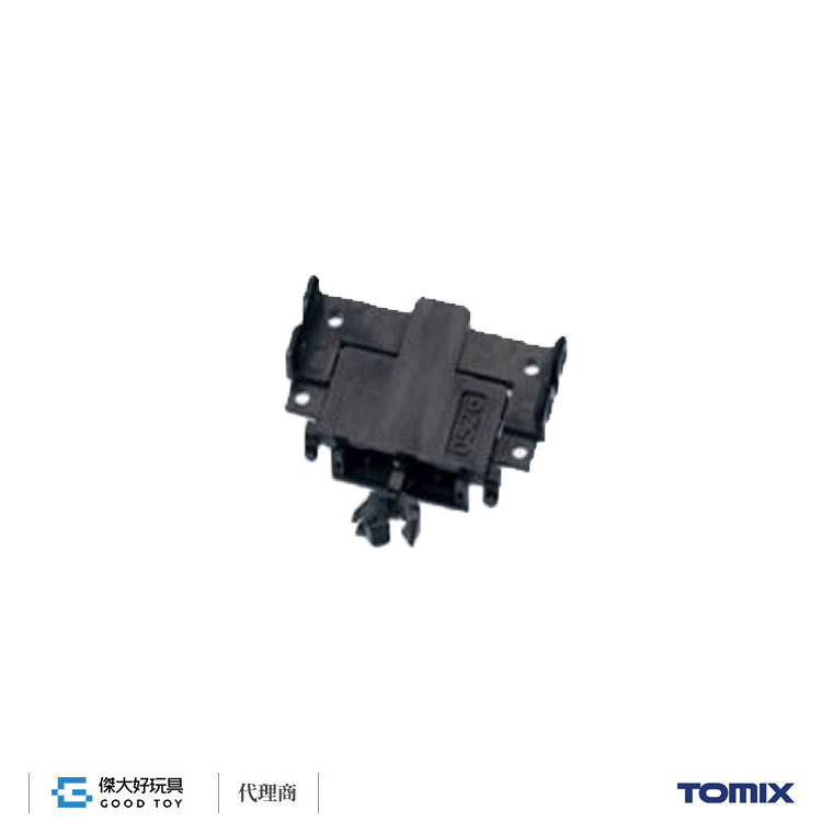 TOMIX 0374 密自連形TN車勾 (SP.黑.6入)
