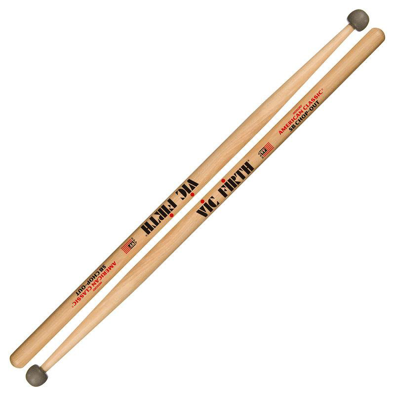 美國正品 Vic Firth 5BCO 胡桃木鼓棒 5B chop out 橡膠槌頭