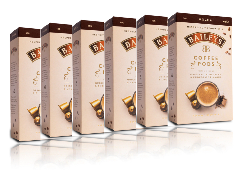 Baileys™ Nespresso®* Compatible Coffee Pods Original Ir
