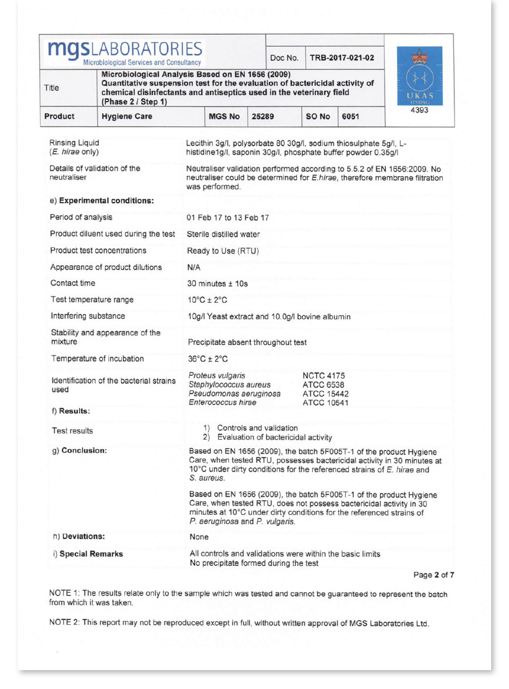 黃金盾通過歐盟EN1656抗菌性認證