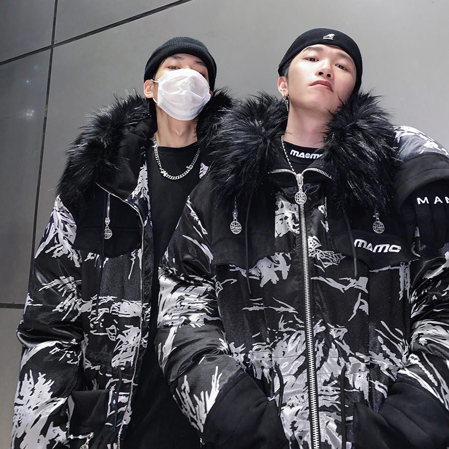 【 MAMC | REFLECTIVE LANDSCAPE PAINTING COAT 反光山水畫外套 】