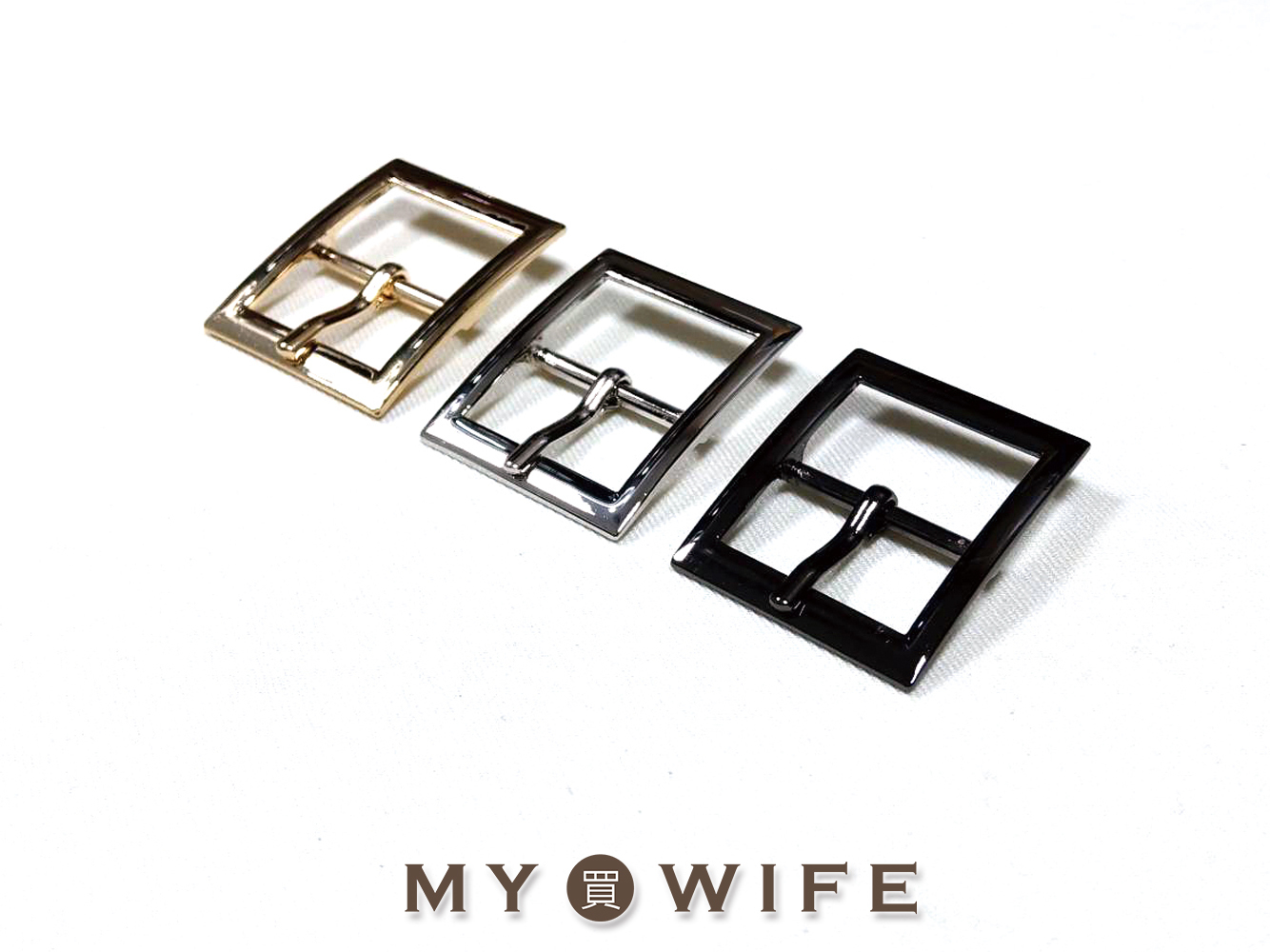 1吋(25mm)合金針扣_3色【YR-18012】