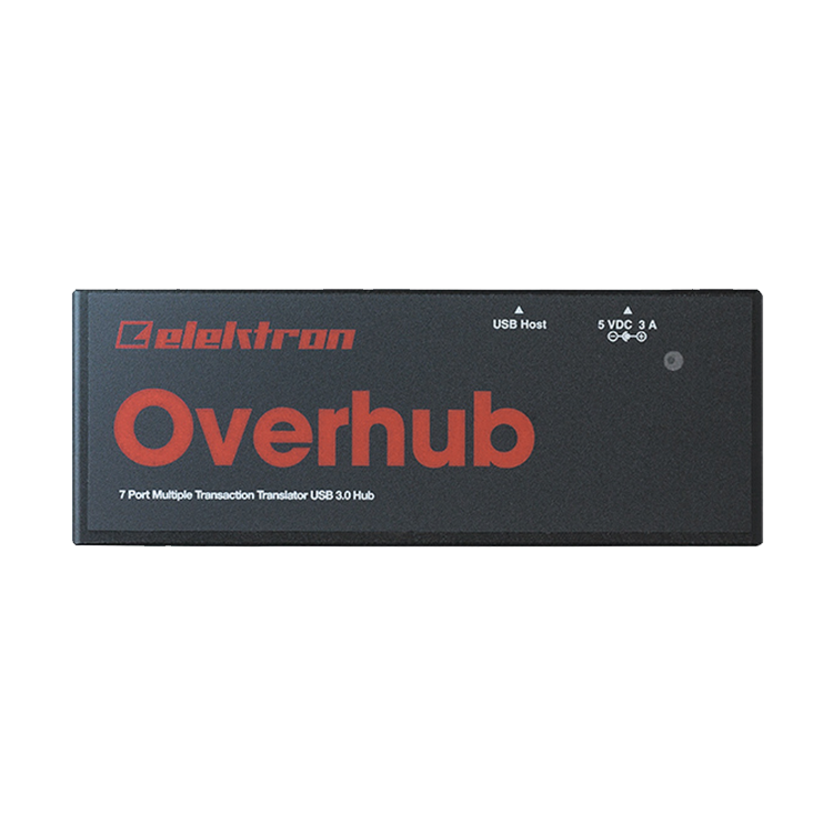 原裝進口 Elektron Overhub 專業USB集線器 7-port USB 3.0 Hub