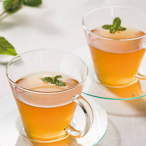 柚子蜜和醋調製的特製飲料