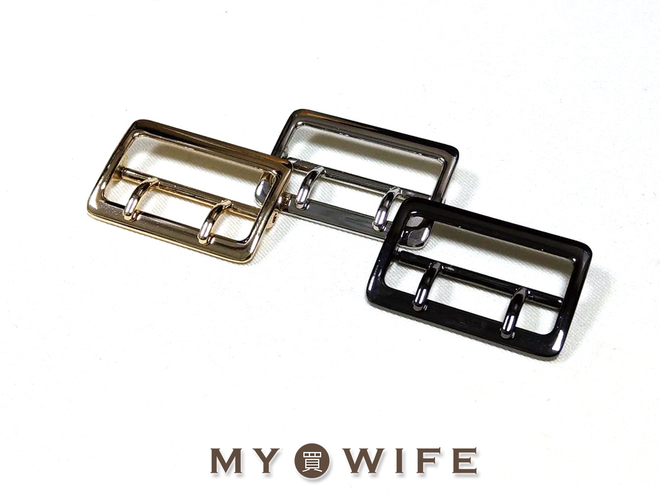 1.5吋(38mm)合金針扣_3色【YR-18009】