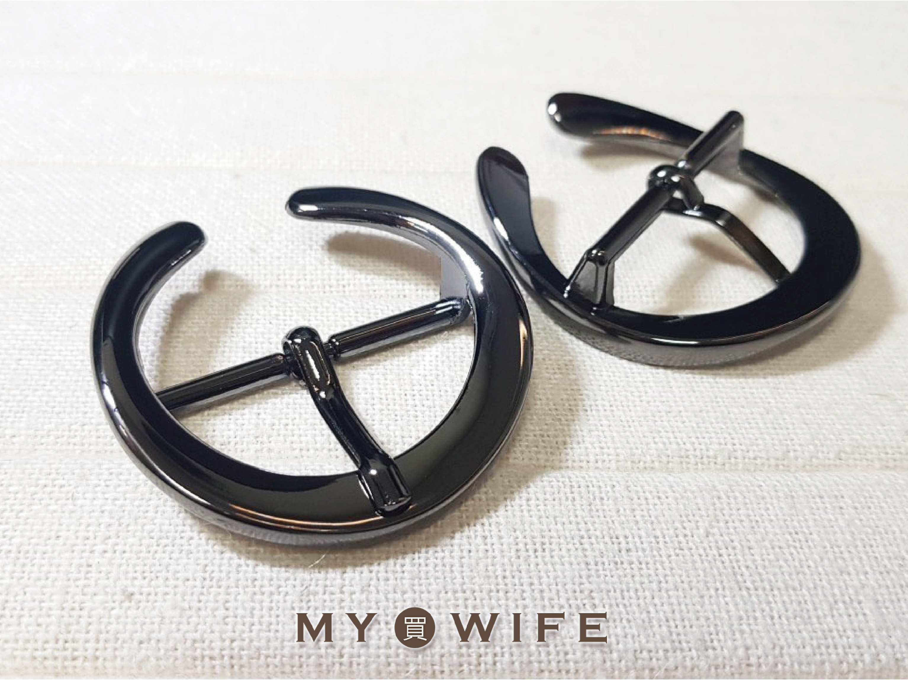 1.5吋(38m)合金針扣_3色【GY-3118】