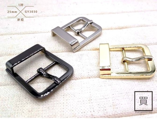 合金針扣_3色3規格【GY-3410/GY-3409/GY-3030】