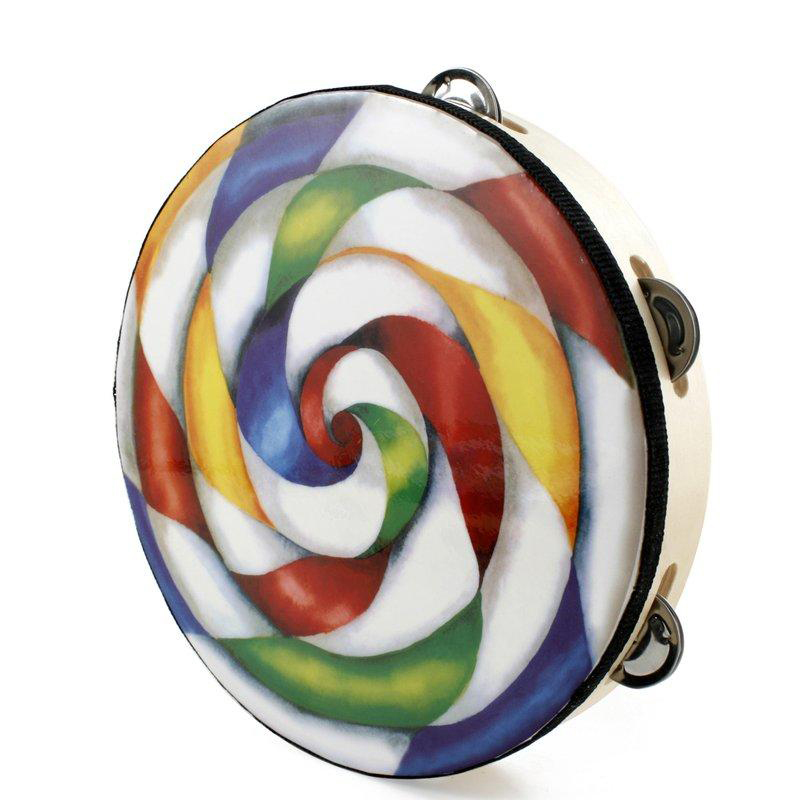 031 棒棒糖鈴鼓  6寸 031-6/ 8寸 031-8/10寸 031-10 奧福樂器/兒童樂器 ORFF