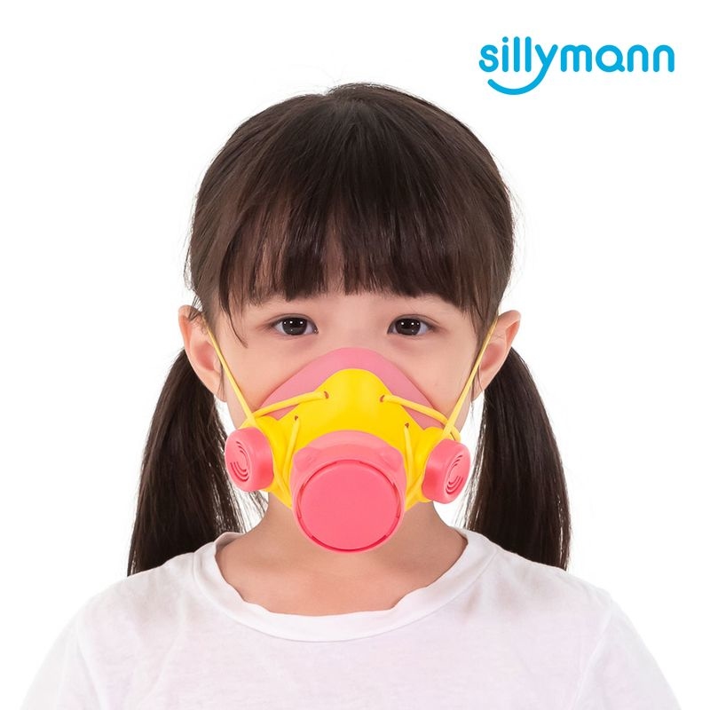 【韓國sillymann】 100%鉑金矽膠防霧霾口罩-2色