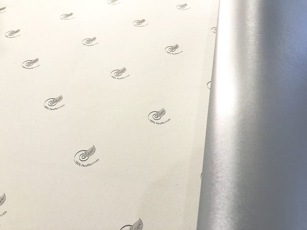 刷銀再生紙/瑞士包裝紙