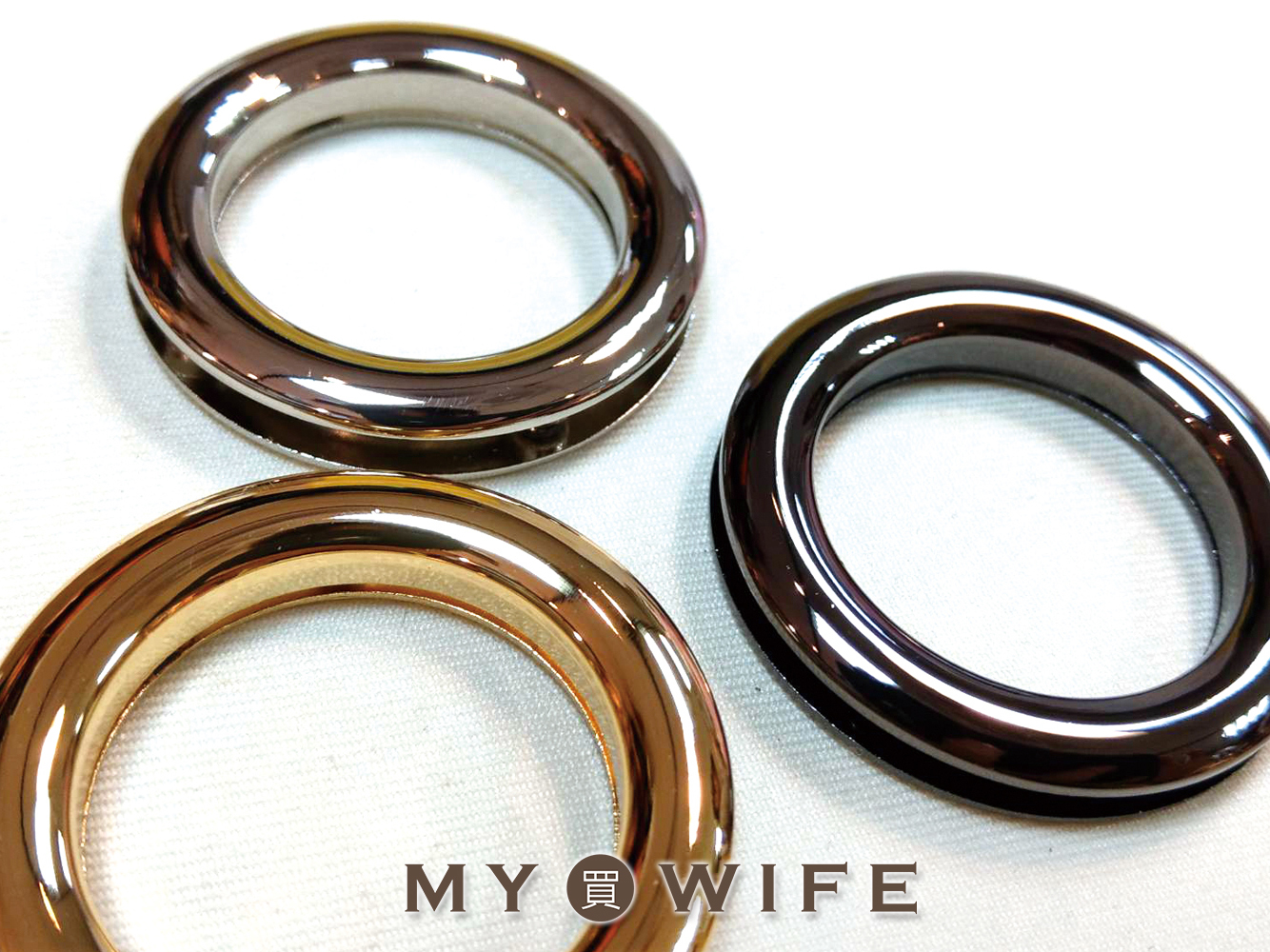 32mm圓型合金雞眼_3色【GY-5127】