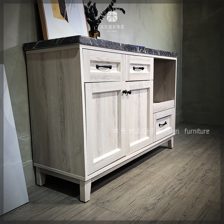 Dinah石面木質收納餐櫃