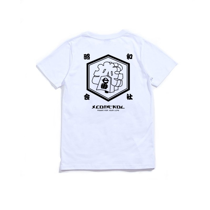 XCTRL 七番組短T-白