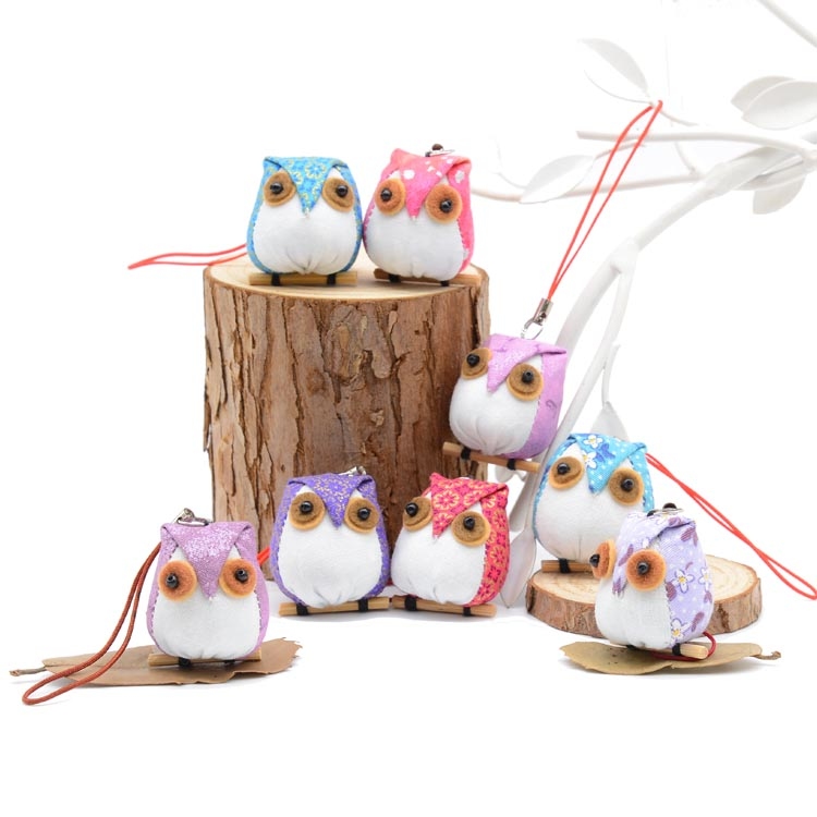 貓頭鷹吊飾【成品】