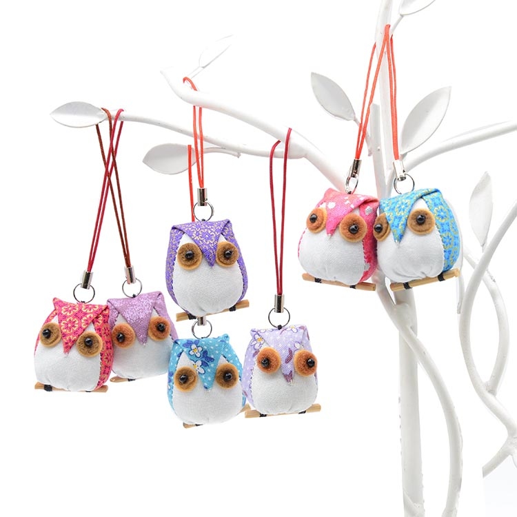 貓頭鷹吊飾【成品】