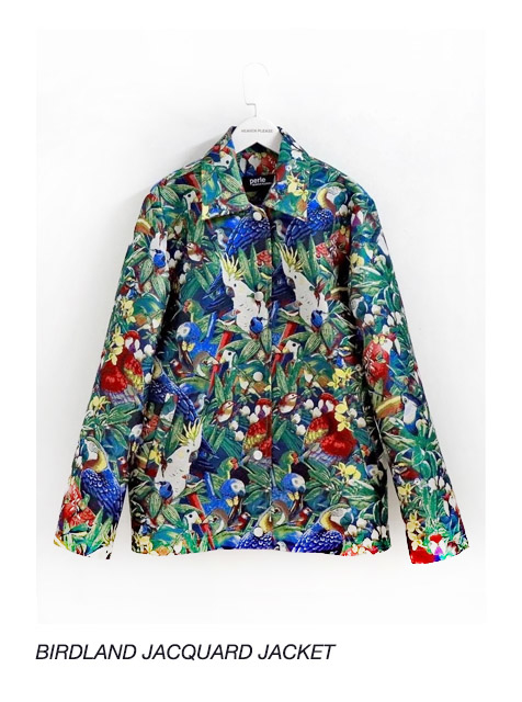 HEAVEN PLEASE|BIRDLAND JACQUARD JACKET