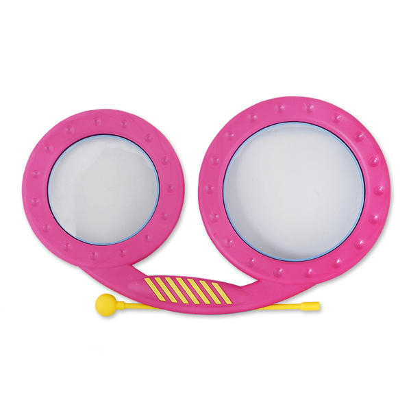ORFF 奧福樂器 雙色眼鏡鼓(含鼓棒) D039-1兒童樂器 打擊樂器 幼兒樂器