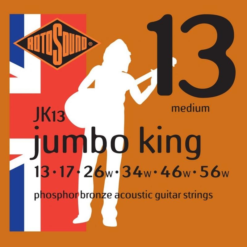 英國ROTOSOUND JK13 (13-56) 磷青銅 木吉他弦 旋弦公司貨