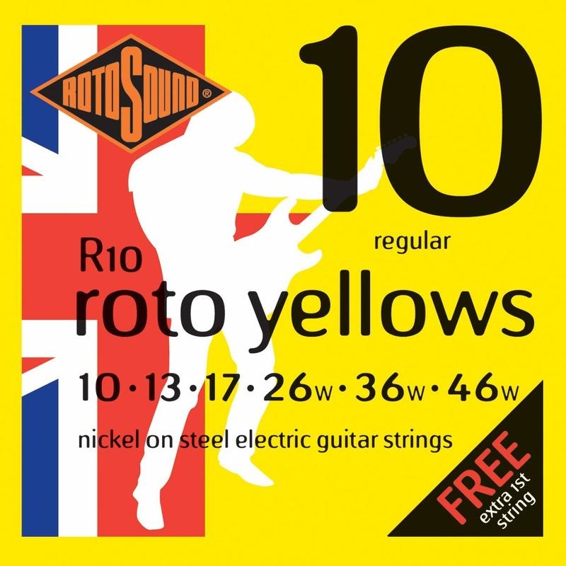 英國ROTOSOUND R10 電吉他弦(10-46) NICK 旋弦公司貨