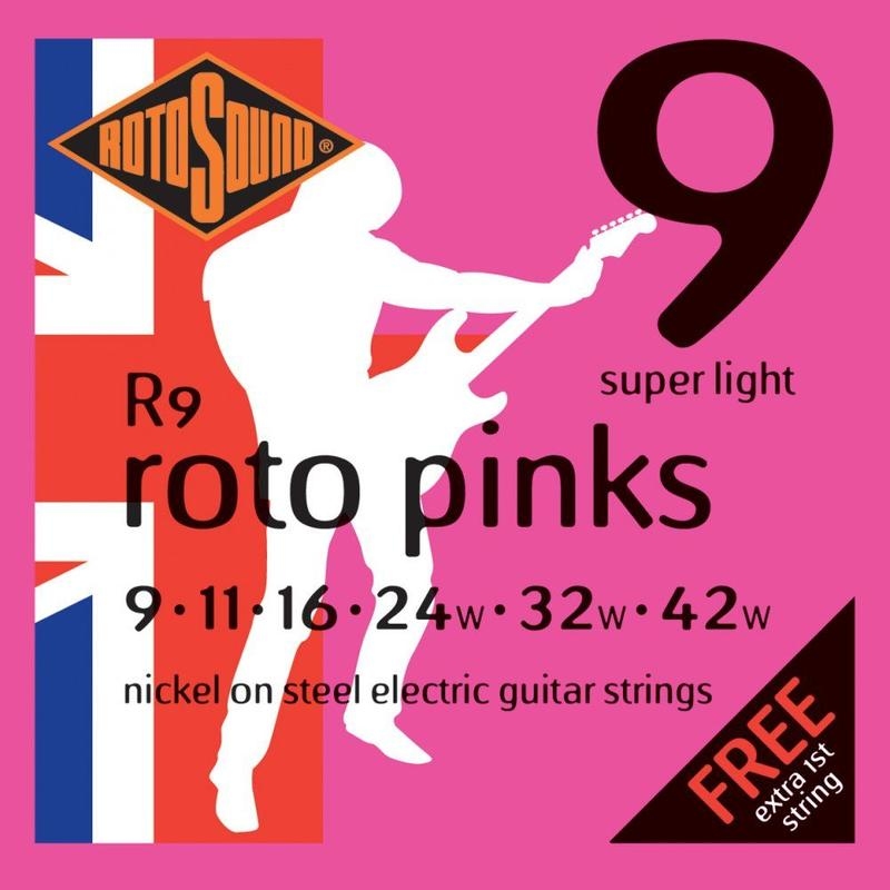 英國ROTOSOUND R9 電吉他弦(09-42) NICK 旋弦公司貨