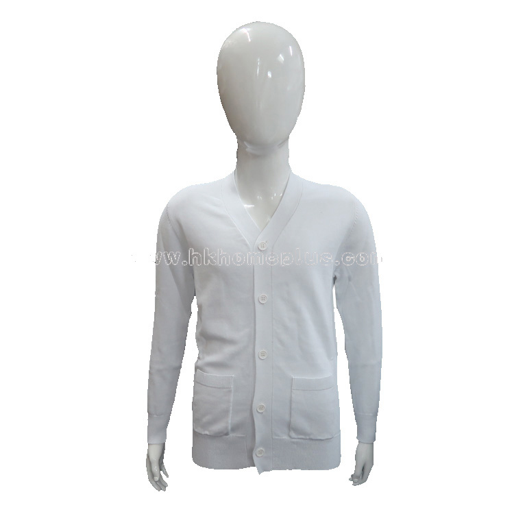 精英牌: 童裝雙袋白秋褸 (4-22碼)