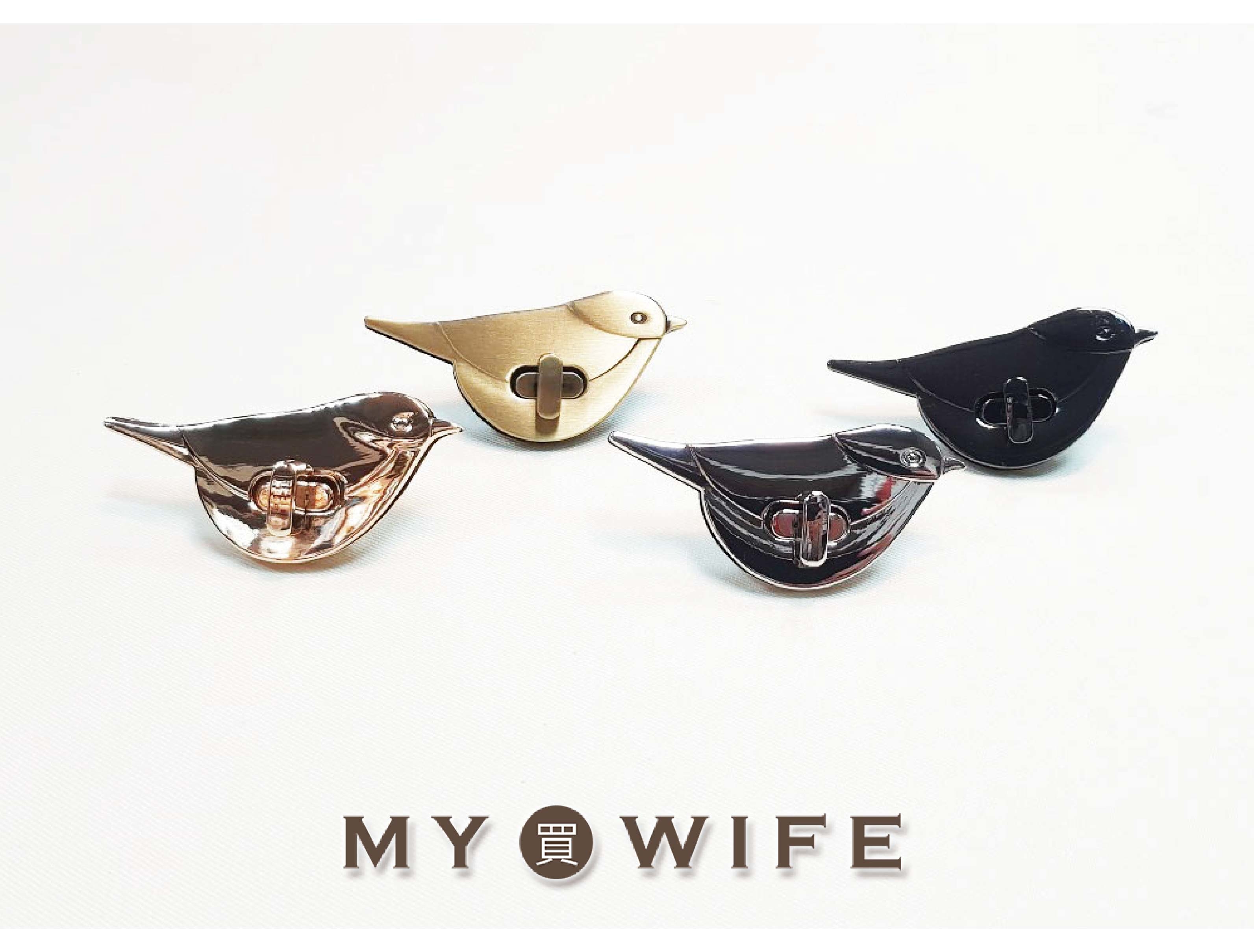 70*30mm小鳥轉鎖扣_4色【YR-18037】