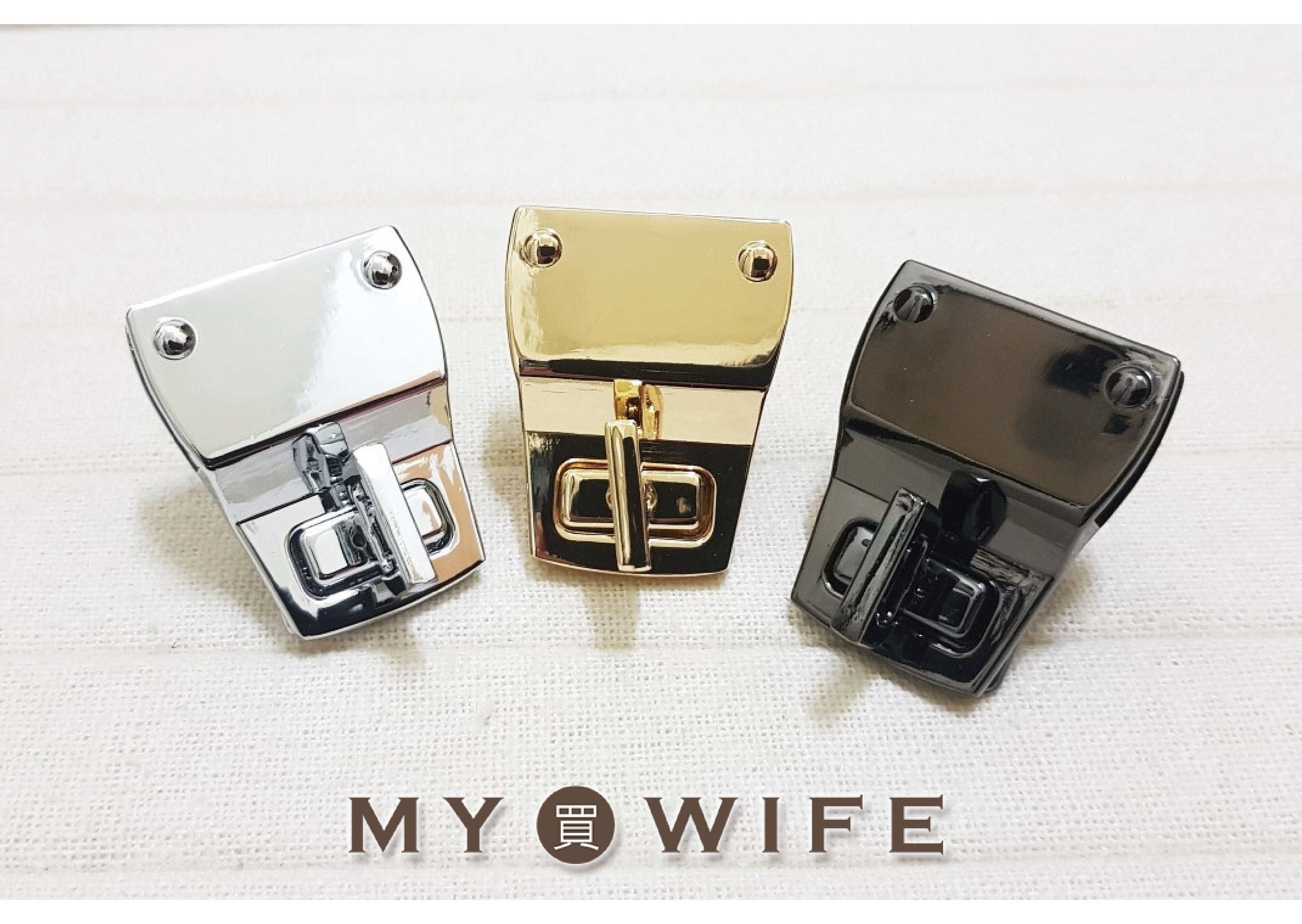 32mm合金轉鎖扣_3色【YR-18043】