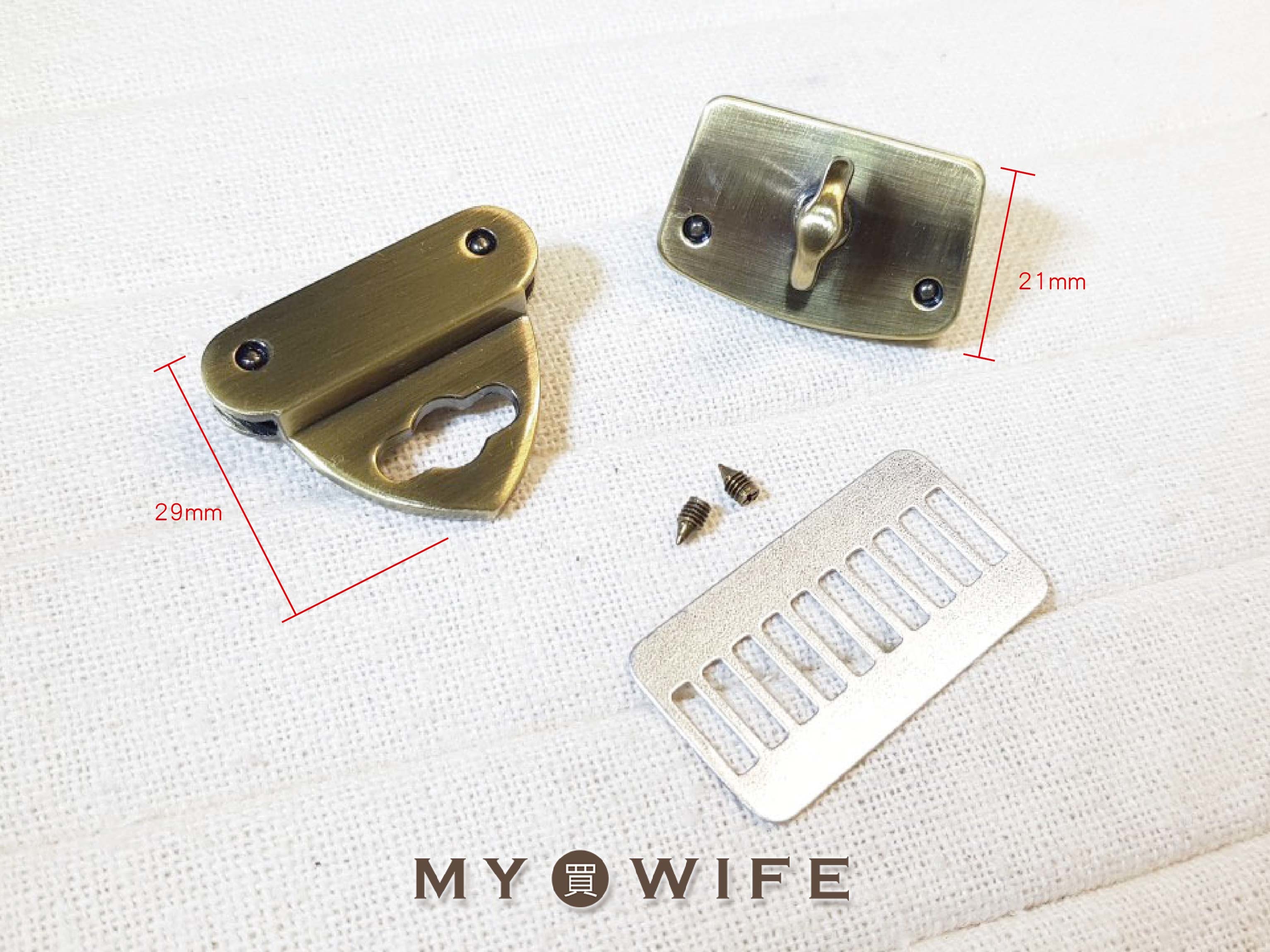 36mm合金轉鎖扣_3色【GY-8791】