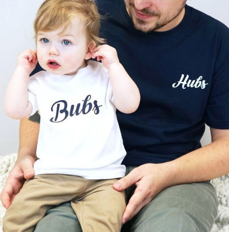 Hubs and Bubs Tee