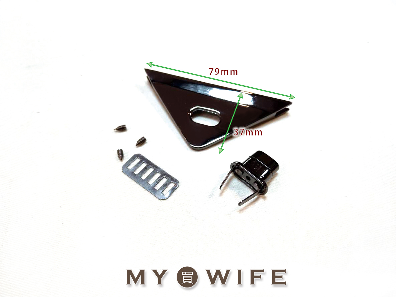 80*40mm合金轉鎖扣_3色【YR-18053】