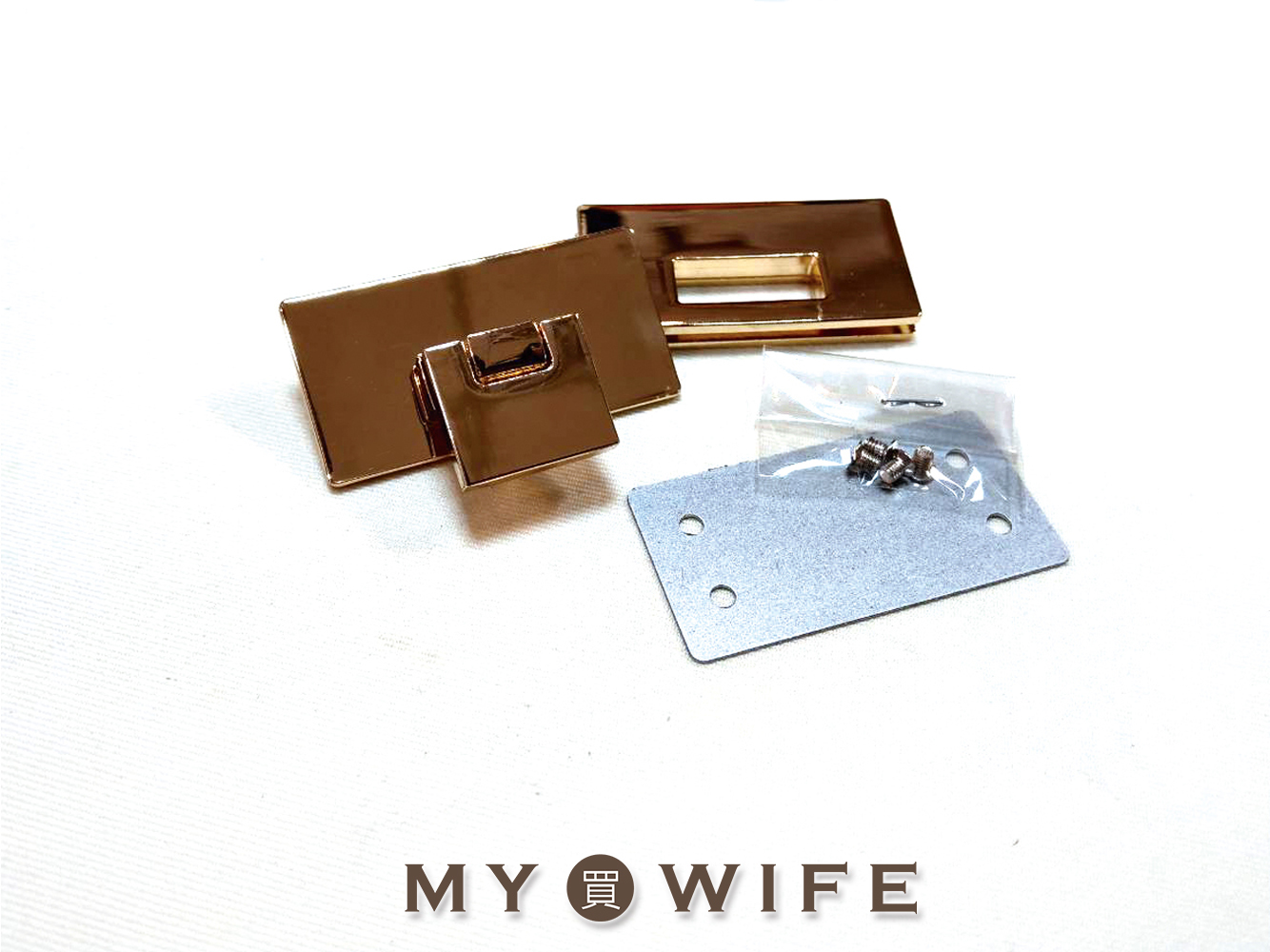 52*27mm大方片合金包蓋扣_2色【GY-8850】