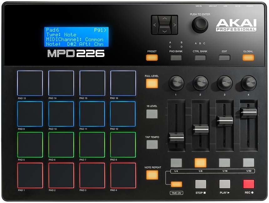 原裝進口 Akai MPD 226 MIDI 控制器 打擊板