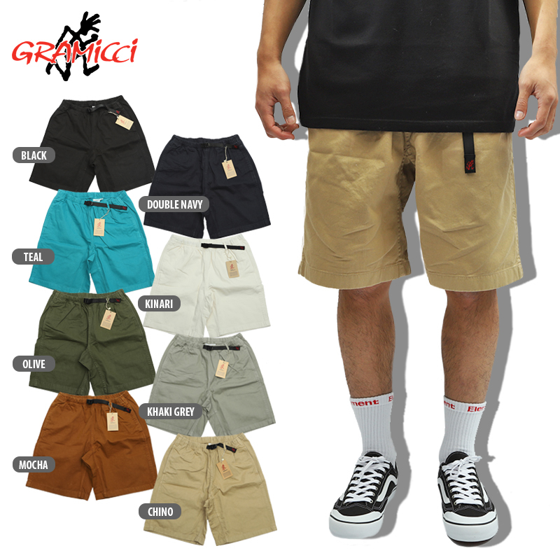 [5折售出無退換] 日本品牌 GRAMICCI G-SHORTS 七色 腰帶 經典 休閒 基本款 工作短褲【8117-56J】