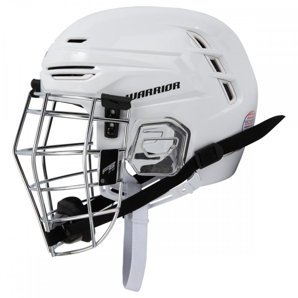 Warrior Fatboy Alpha Pro Box Lacrosse Helmet